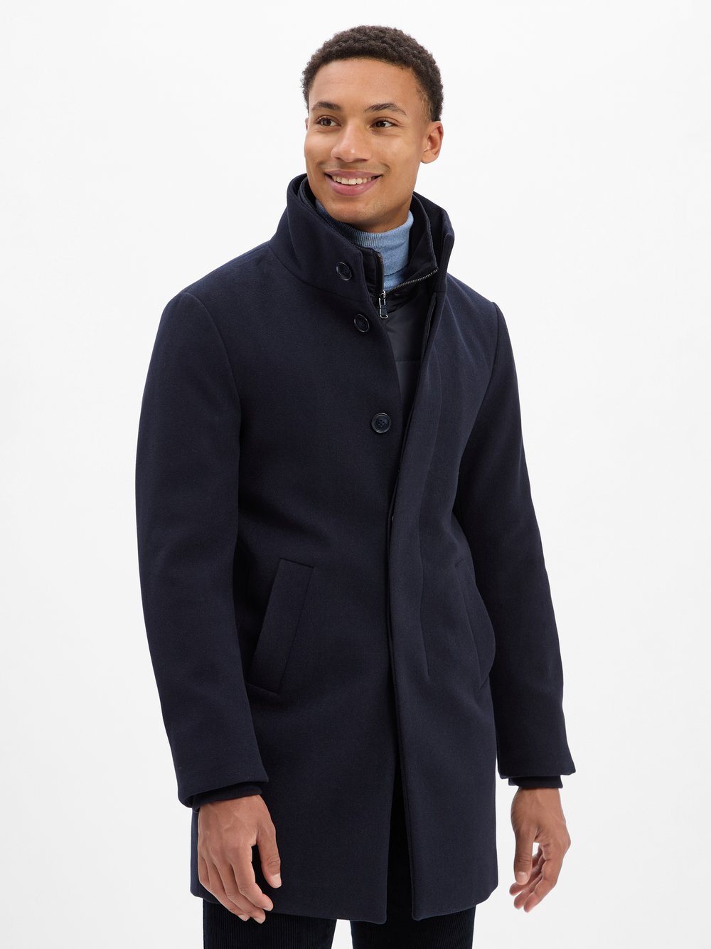 Finshley & Harding Kurzmantel Herren