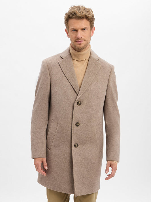 Finshley & Harding Wollmantel Herren Wolle