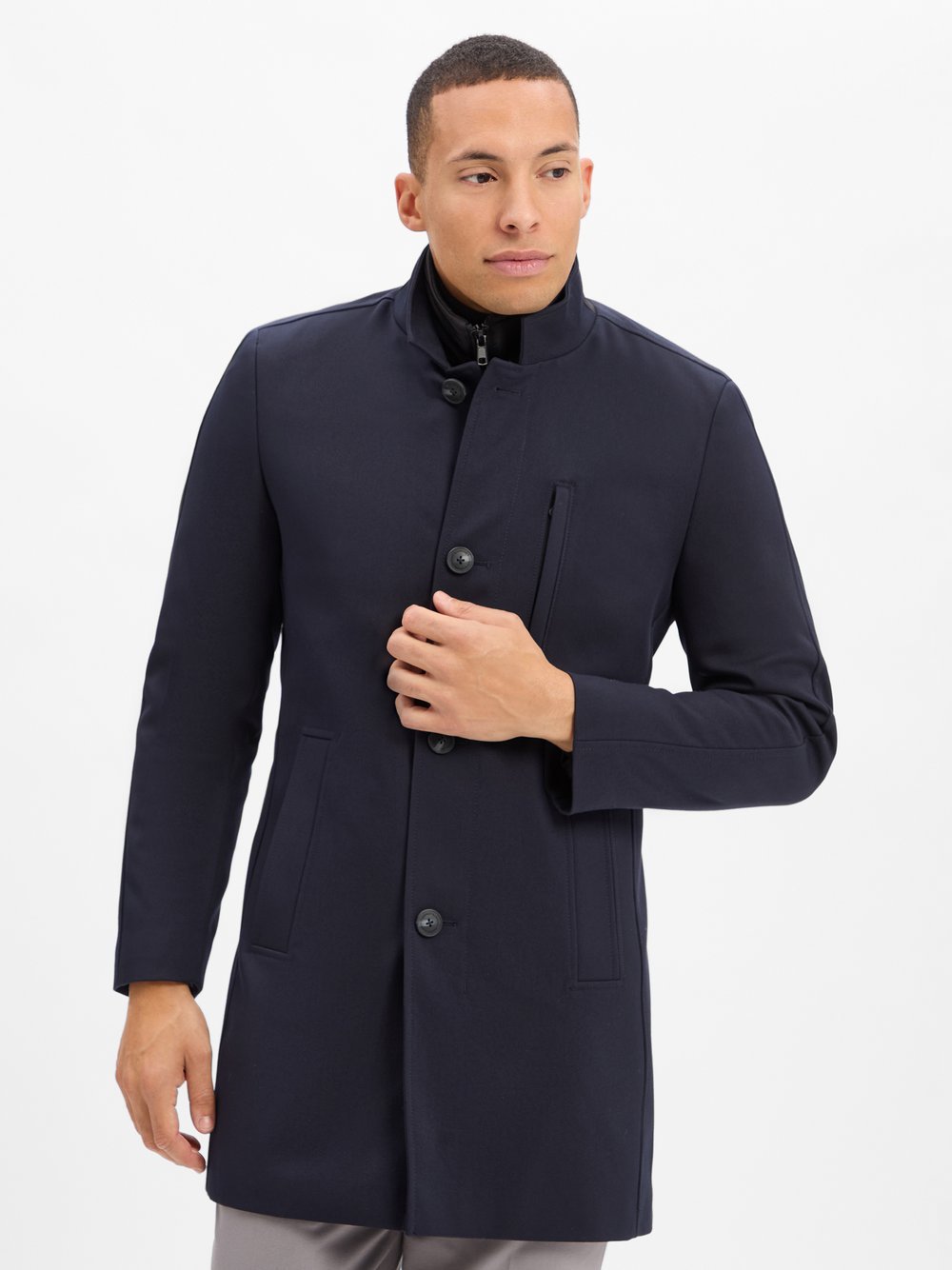 Finshley & Harding Kurzmantel Herren