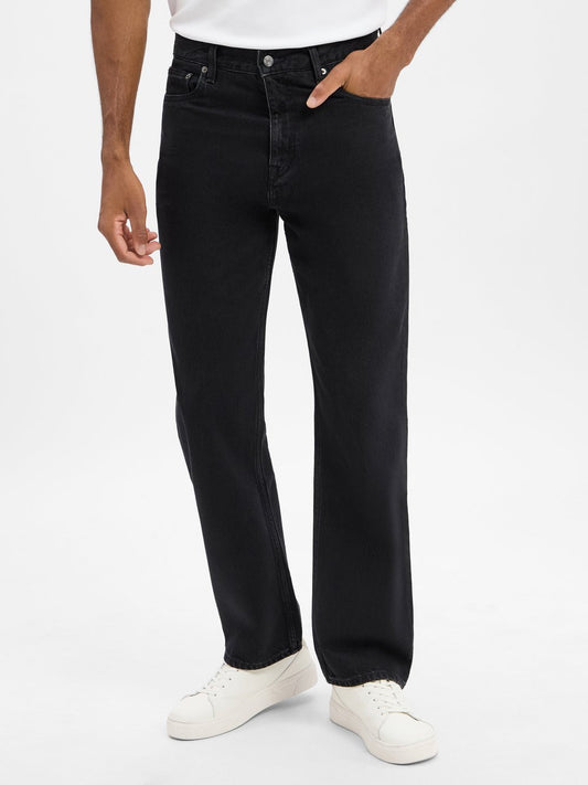 Tommy Hilfiger Straight Fit Jeans Herren Baumwolle