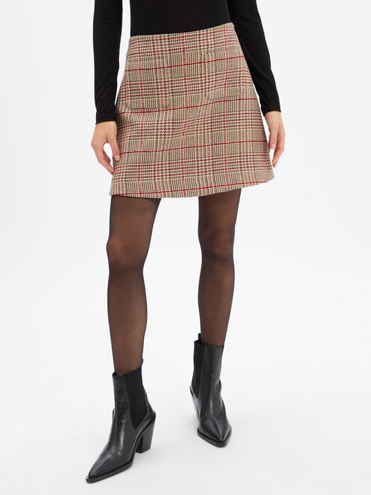 Tommy Hilfiger Minirock Damen Baumwolle kariert