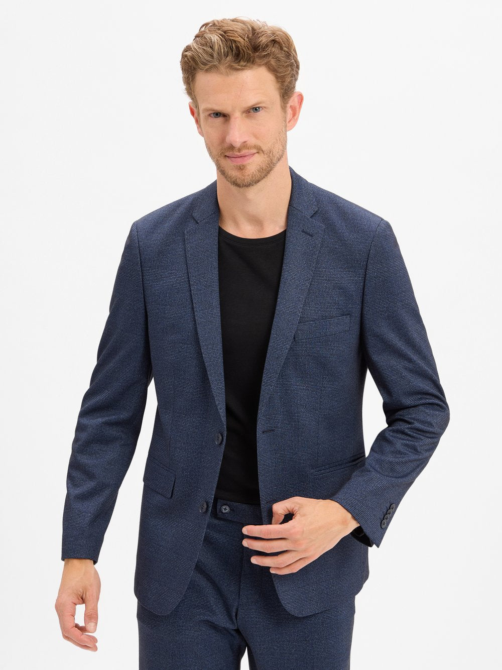 Finshley & Harding Sakko Herren Regular Fit kariert