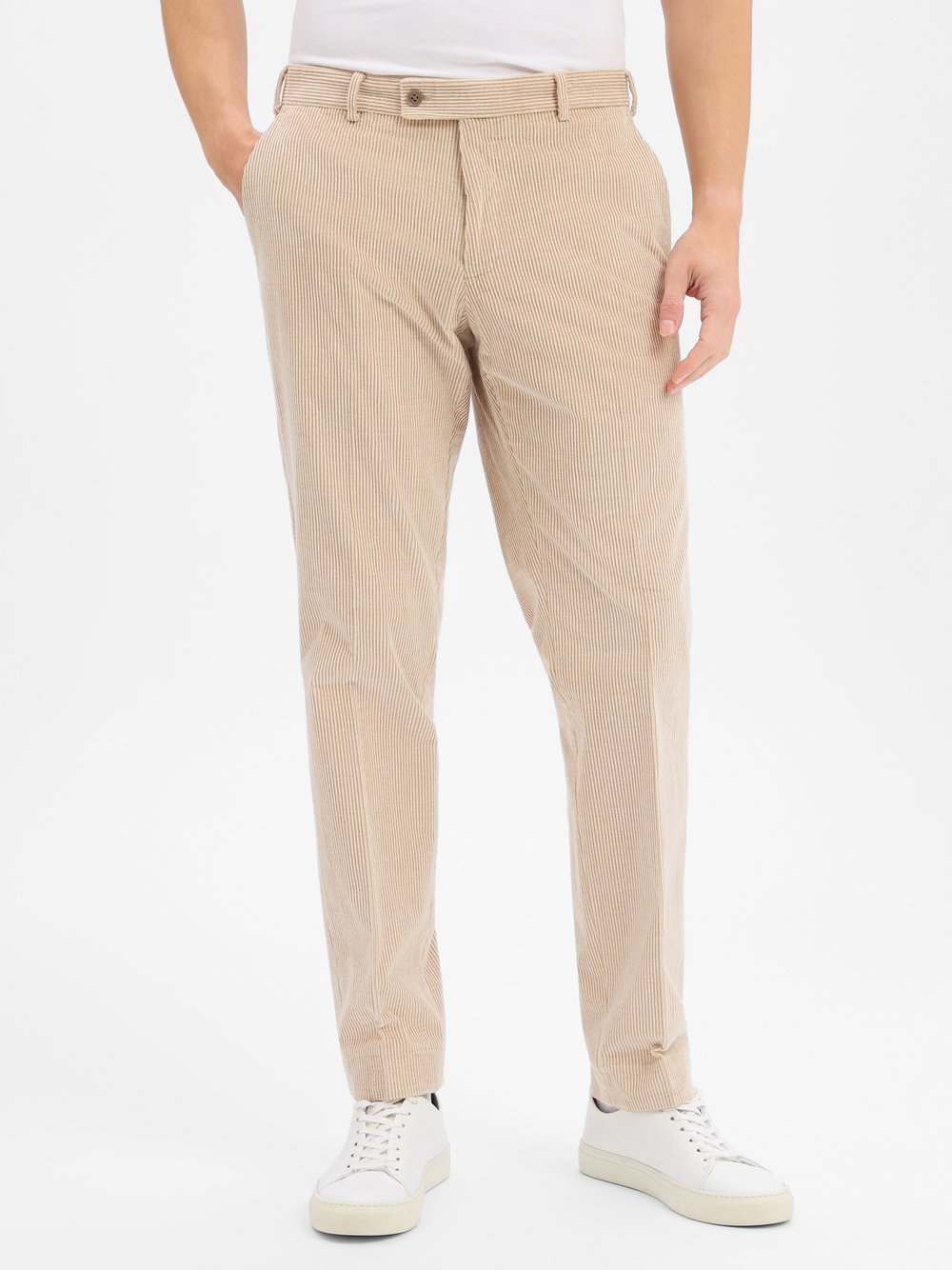 Finshley & Harding Baukasten-Anzughose Herren Modern Fit Baumwolle