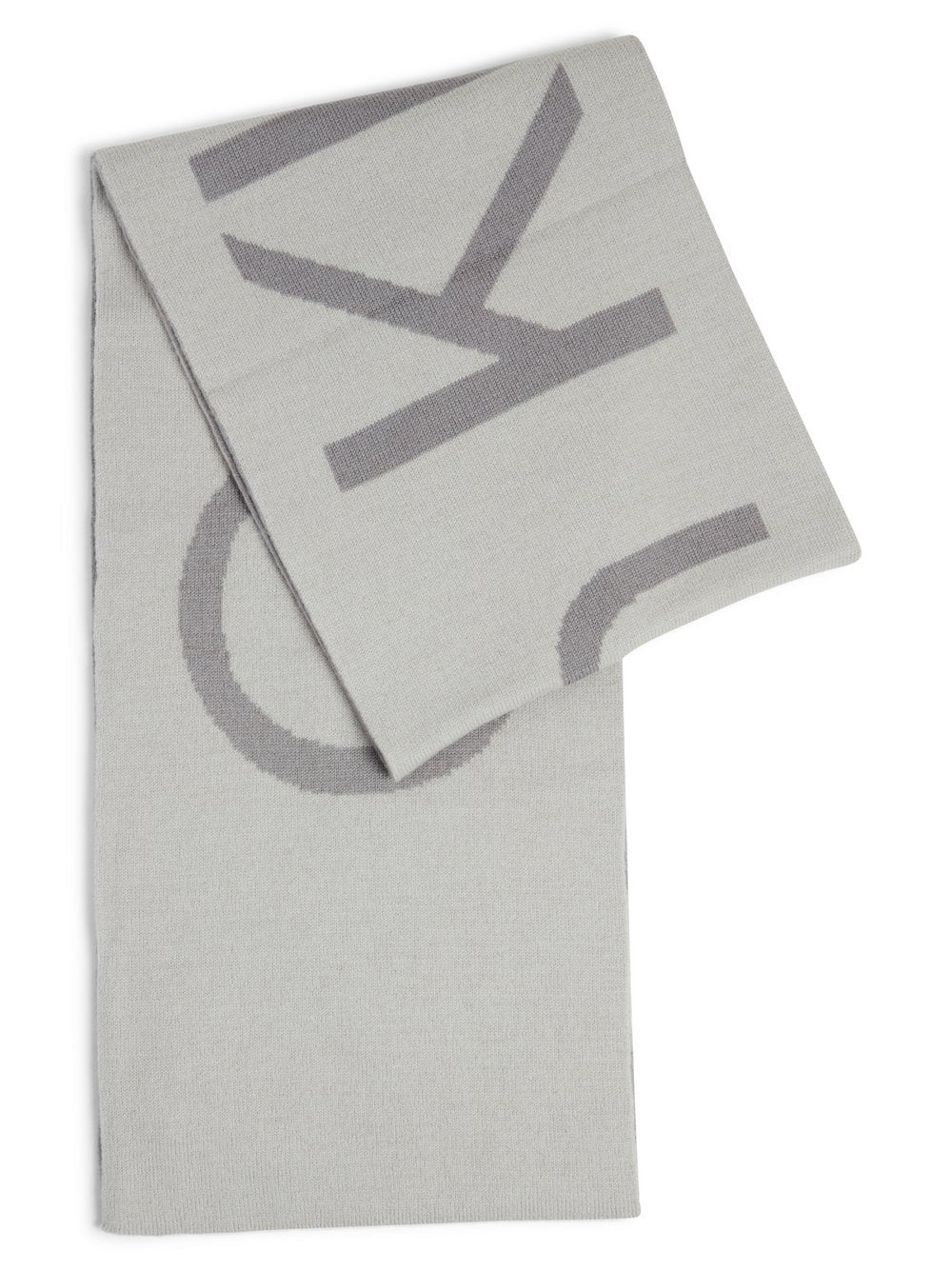 Calvin Klein Strickschal mit Cashmere-Anteil Damen Wolle gemustert