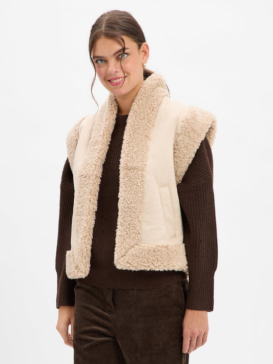 Nümph Kunstfell-Weste Damen