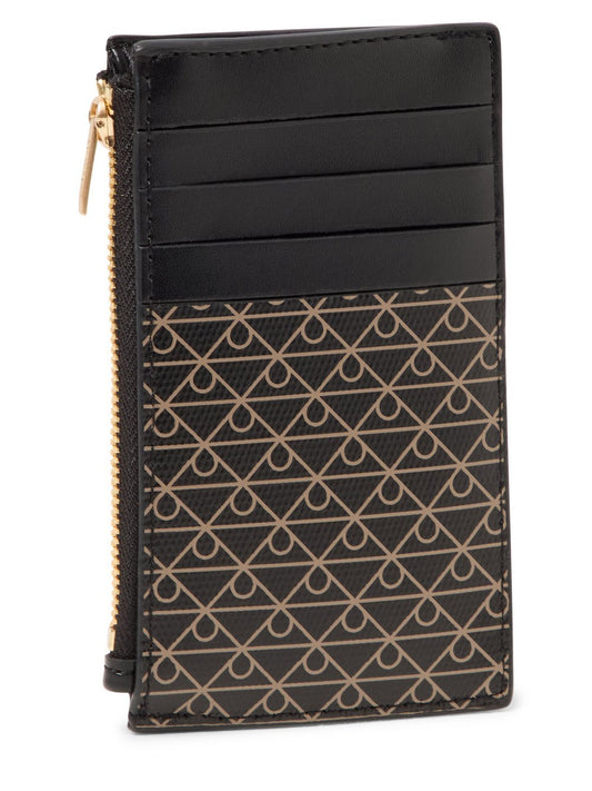 Calvin Klein Kartenetui Damen Kunstleder gemustert