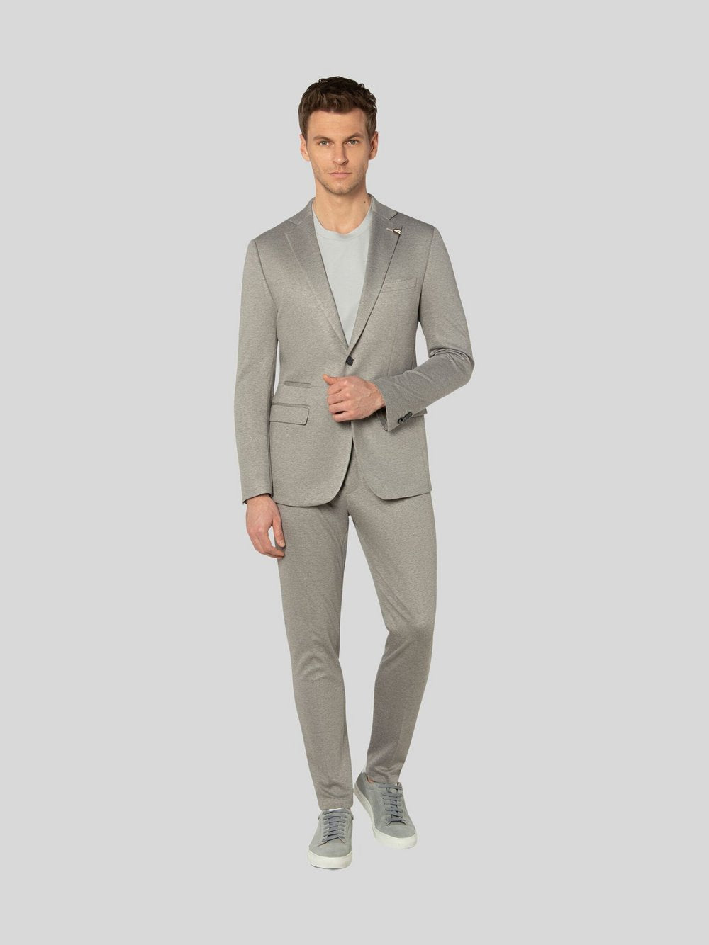 Benvenuto Anzug Herren Modern Fit Viskose