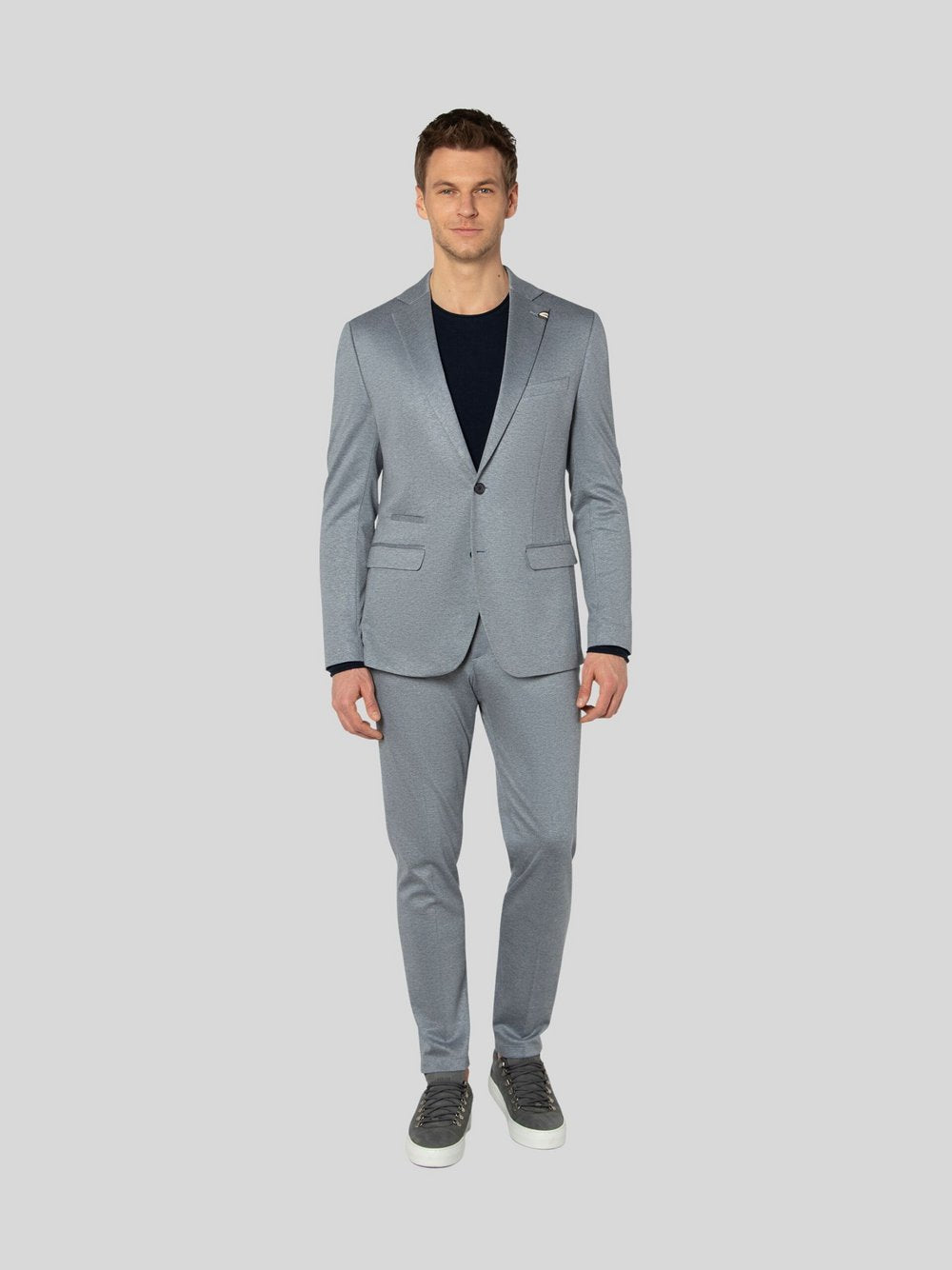 Benvenuto Anzug Herren Modern Fit Viskose