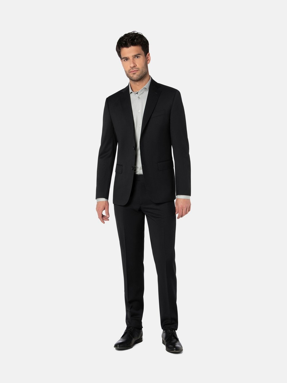 Benvenuto Anzug Herren Modern Fit Wolle