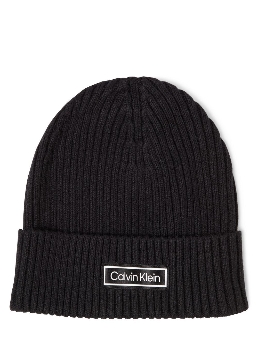 Calvin Klein Jeans Strickmütze mit Cashmere-Anteil Damen Baumwolle