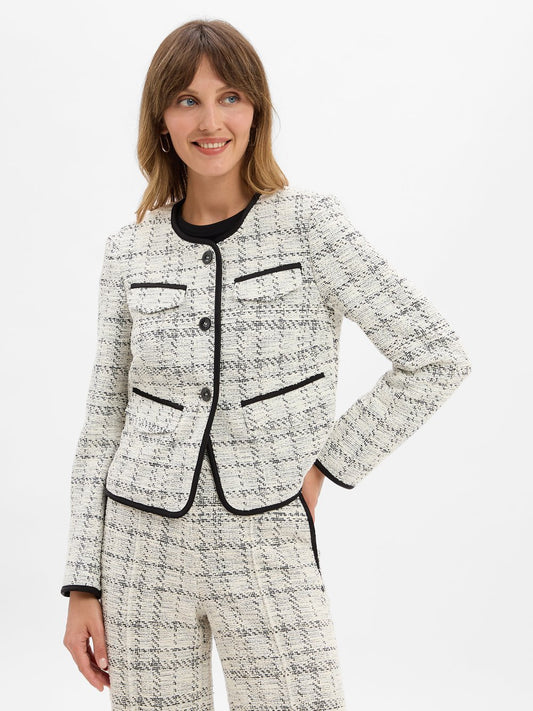 Marc Cain Baukasten-Kurzblazer Damen meliert