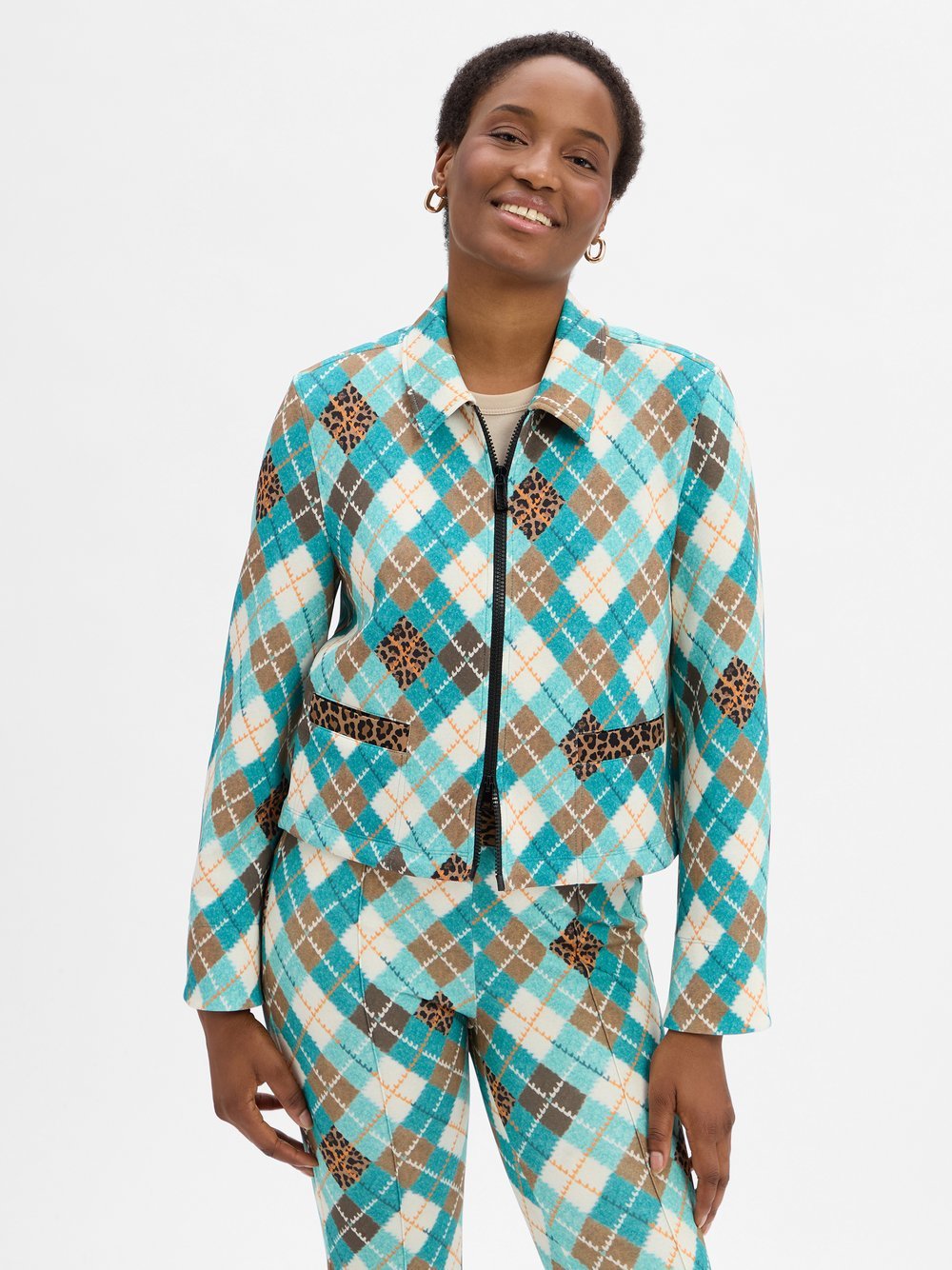 Marc Cain Blazer Damen gemustert