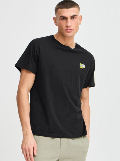 BLEND T-Shirt Herren Baumwolle gemustert