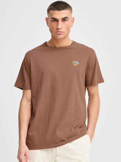 BLEND T-Shirt Herren Baumwolle gemustert