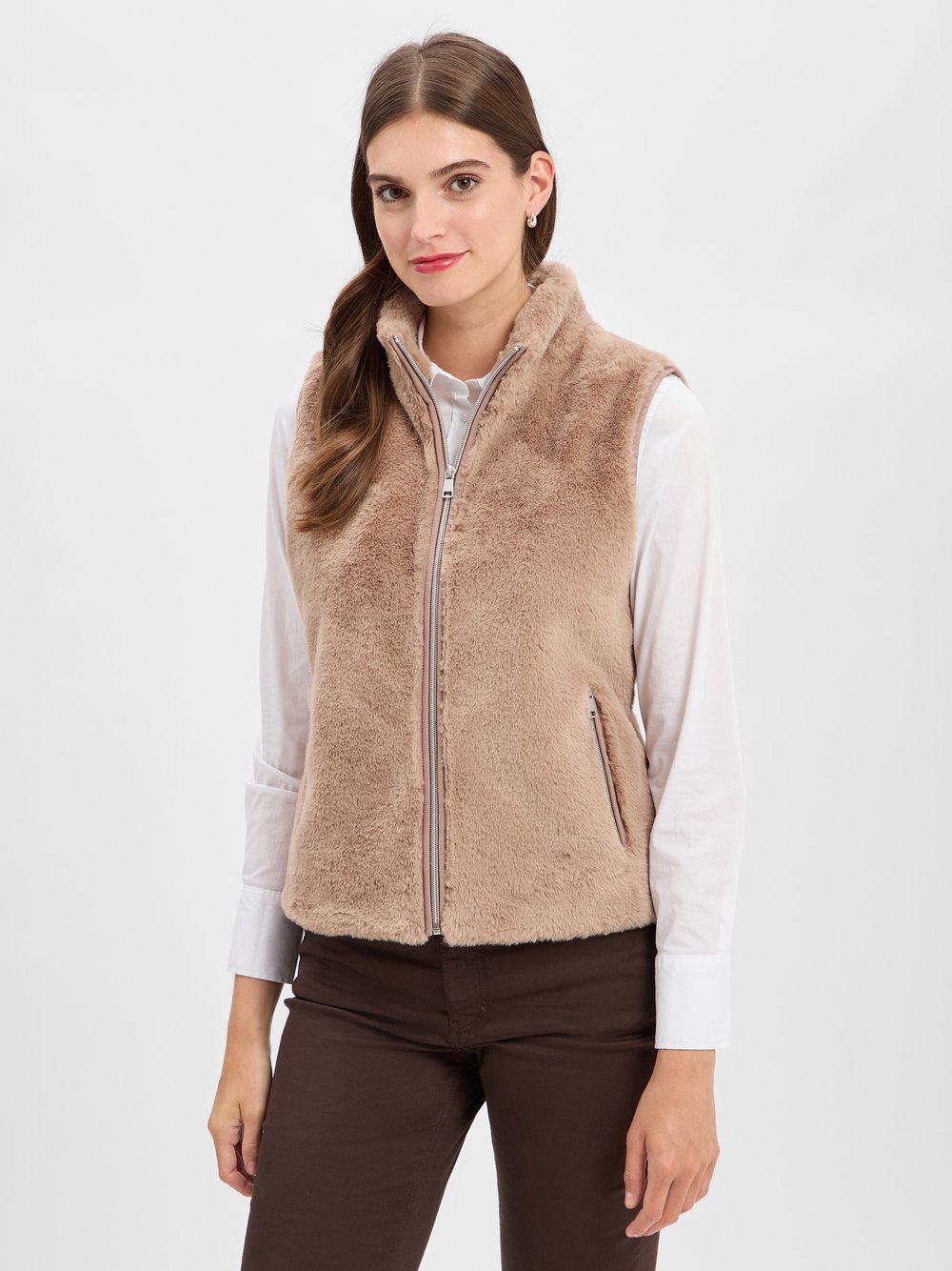 Marie Lund Kunstfellweste Damen