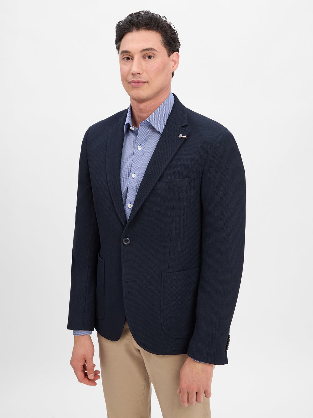 Bugatti Freizeit-Sakko Herren Regular Fit