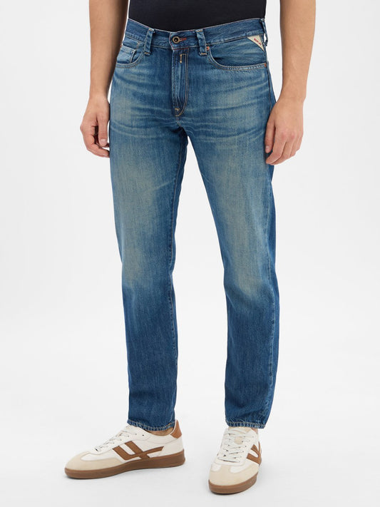 Replay Slim Fit Jeans Herren Baumwolle