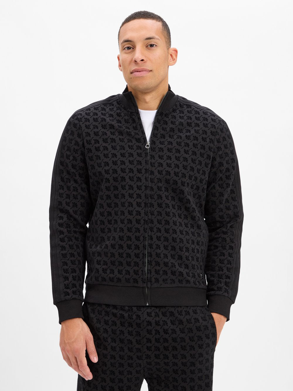 JOOP! Sweatjacke Herren Baumwolle strukturiert