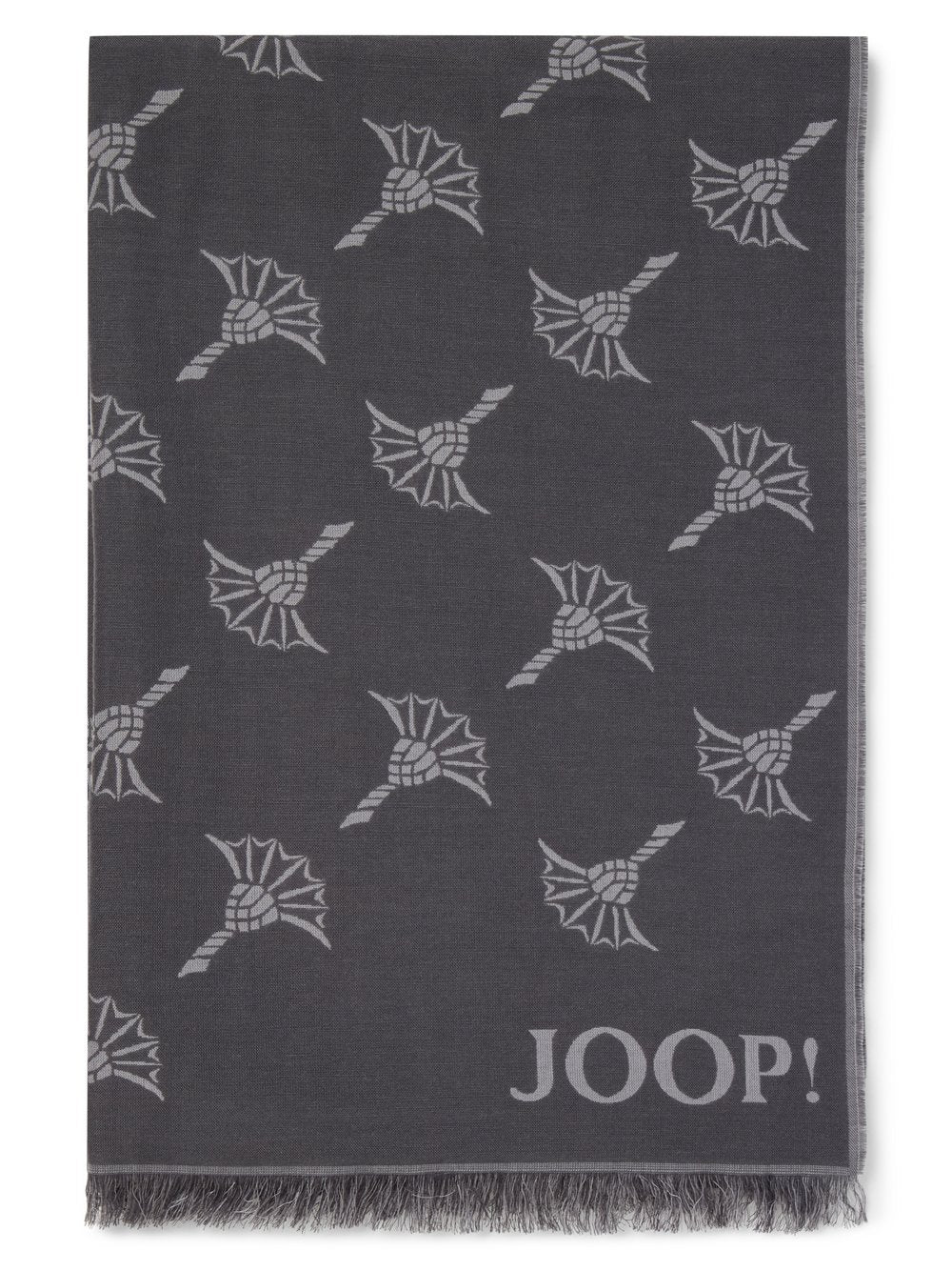 JOOP! Webschal mit Woll-Anteil Herren Modal gemustert