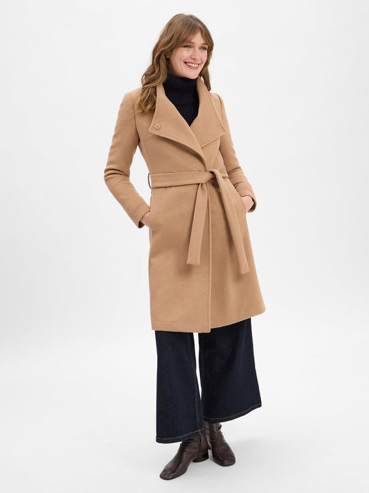 Marie Lund Mantel mit Wollanteil Damen