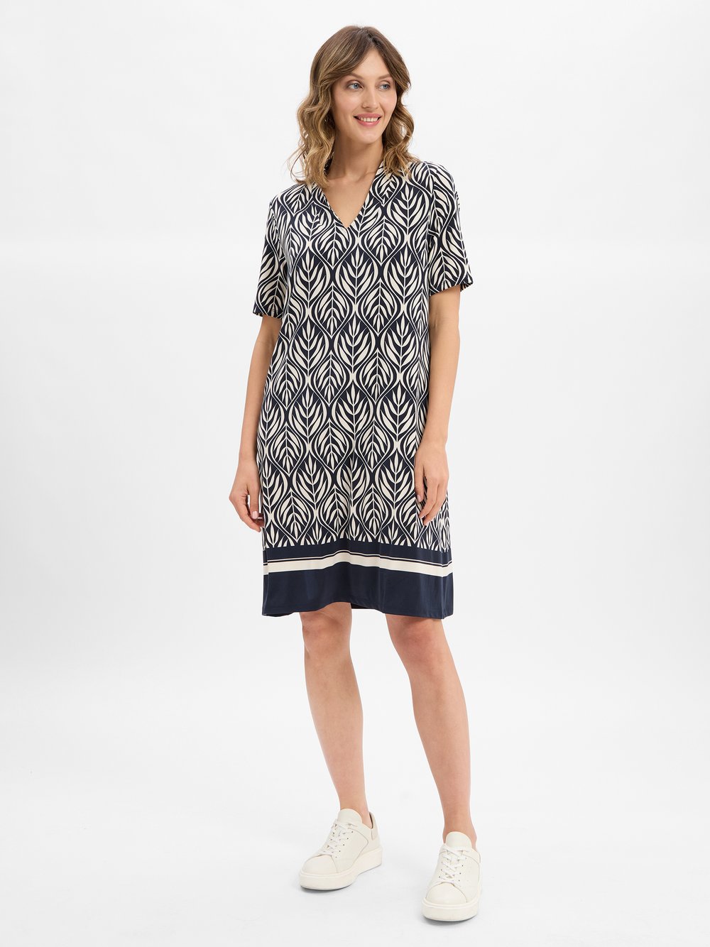 s.Oliver LABEL Stretchkleid Damen gemustert