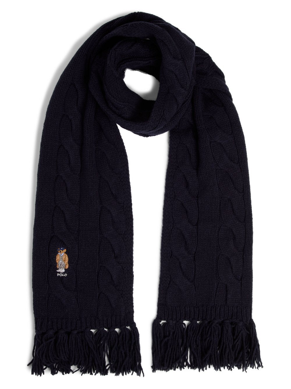 Polo Ralph Lauren Strickschal mit Wollanteil Damen Wolle