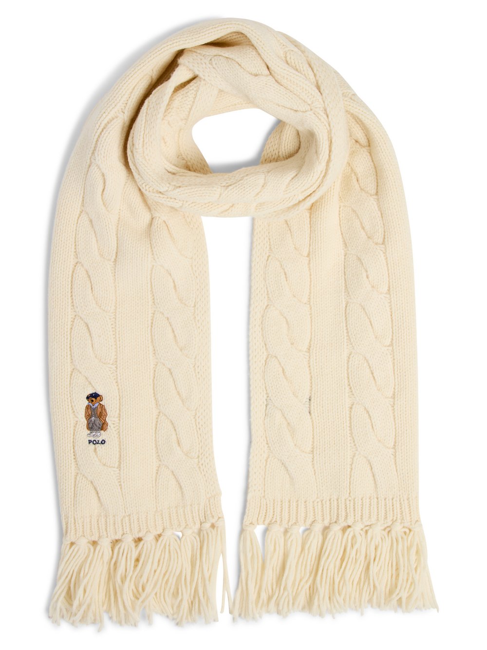 Polo Ralph Lauren Strickschal mit Wollanteil Damen Wolle