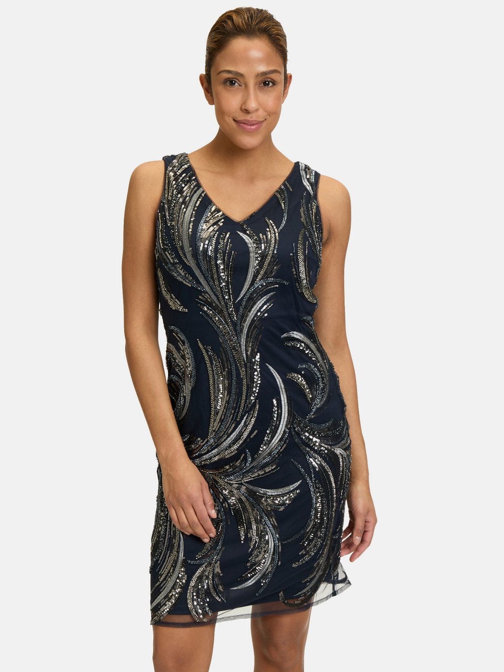 Vera Mont Etuikleid Damen Polyamid gemustert