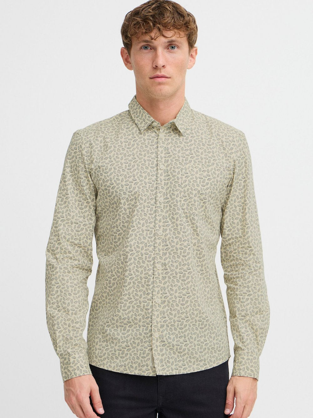 BLEND Kurzarmhemd Herren Regular Fit