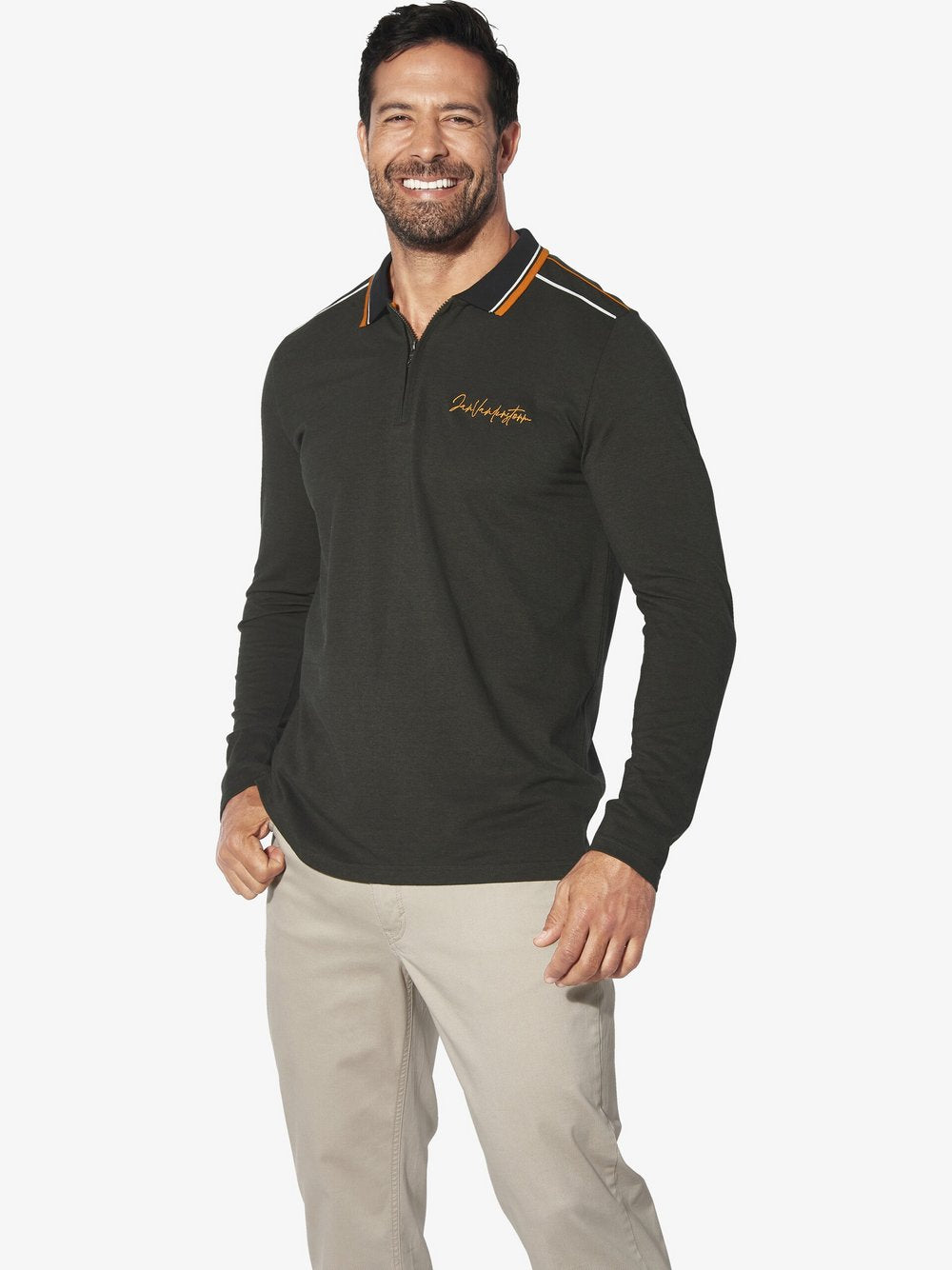 Jan Vanderstorm Tiefbundhose Herren Baumwolle