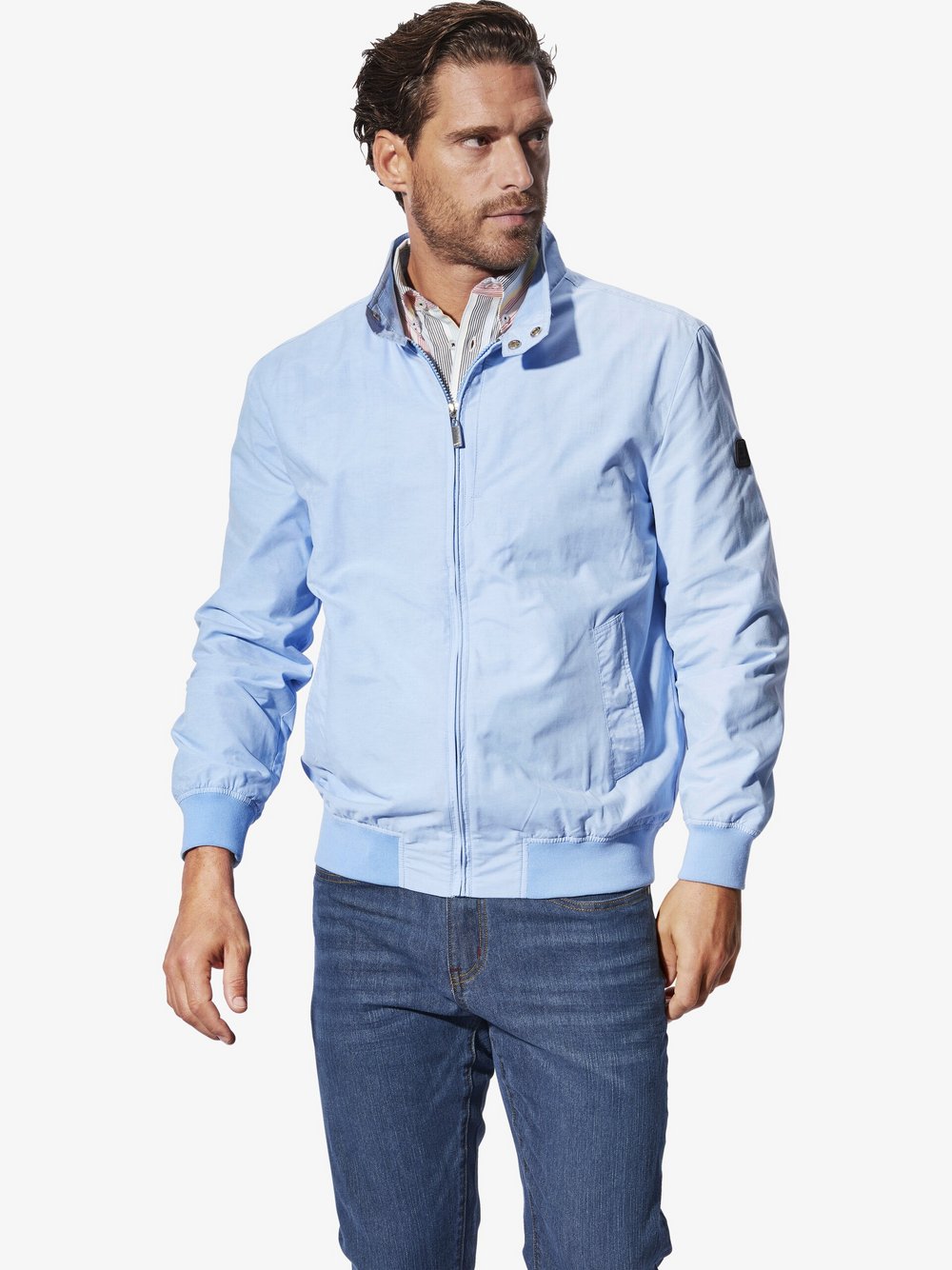 BABISTA 3 tlg. Schlafanzug Herren Baumwolle kariert