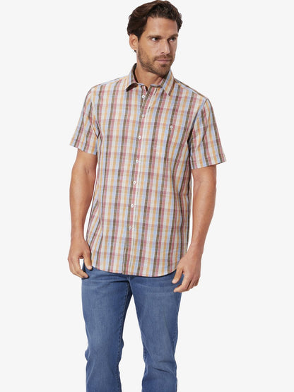 BABISTA 3 tlg. Schlafanzug Herren Baumwolle kariert