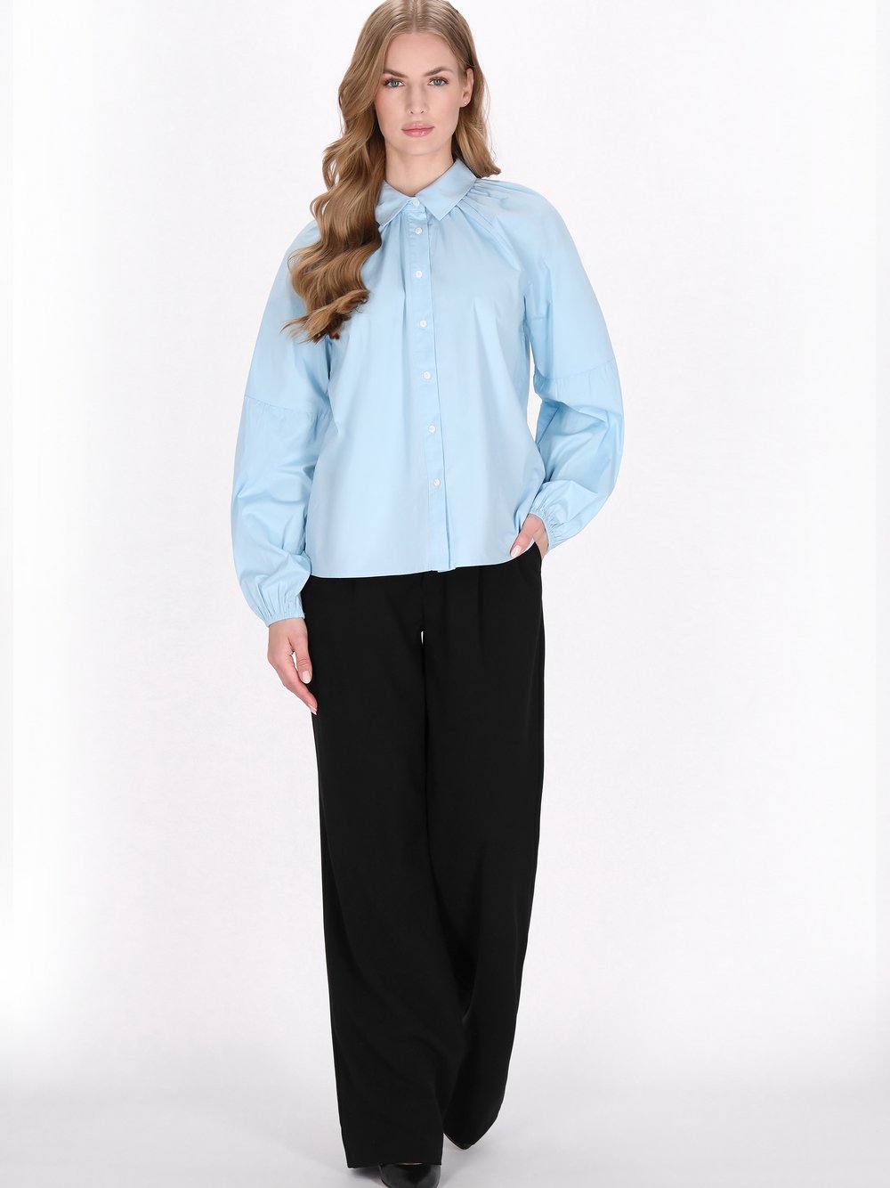 Dreimaster Hemd Damen Baumwolle