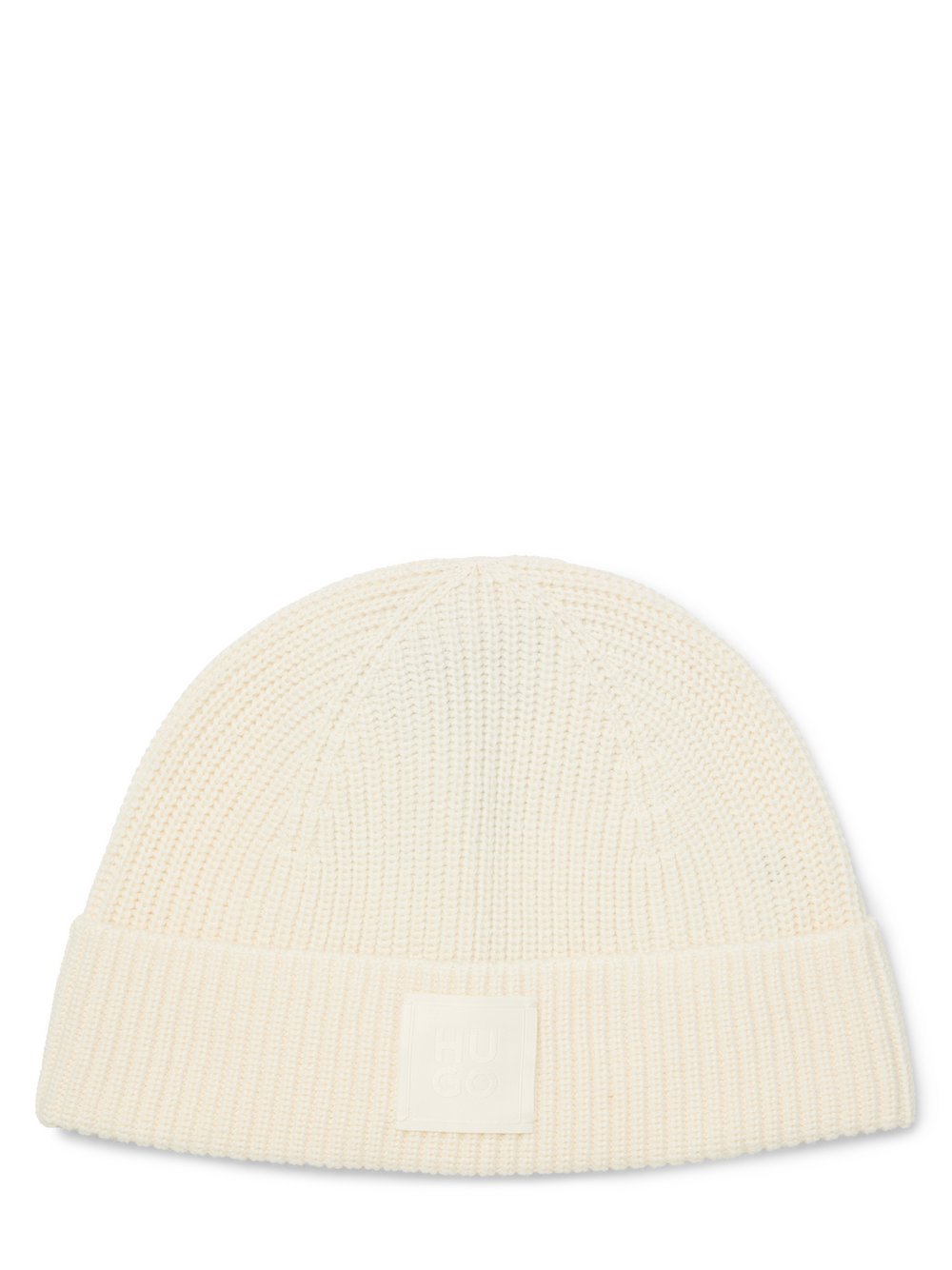 HUGO Strickmütze Damen Schurwolle