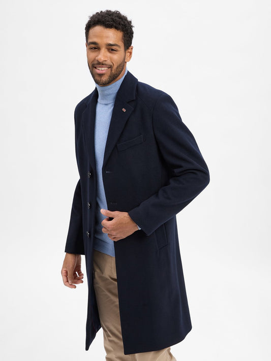 Finshley & Harding London Wollmantel Herren Wolle