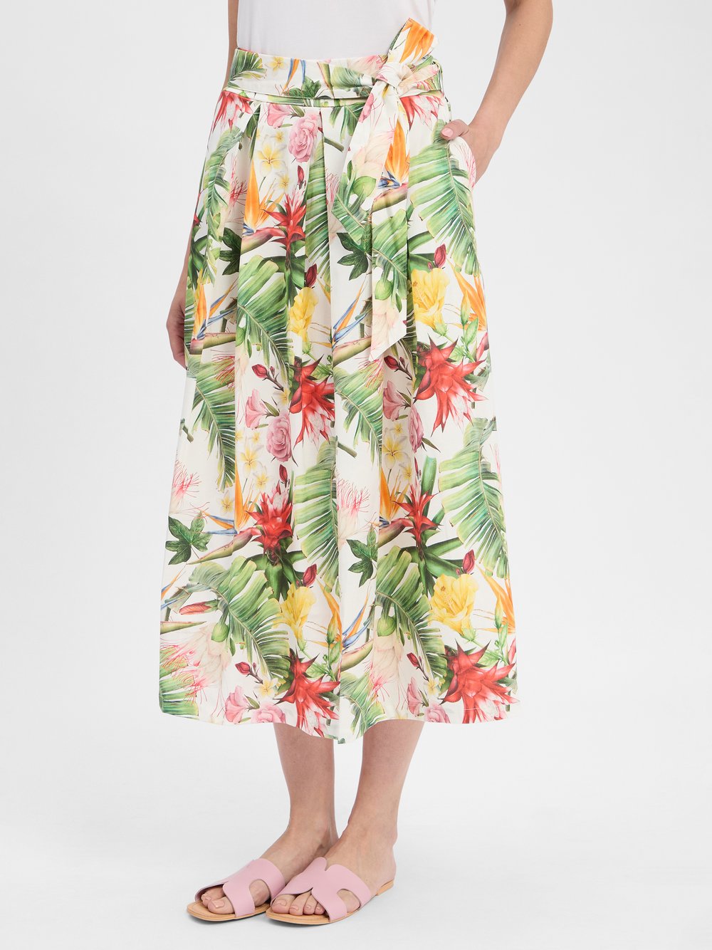 More & More A-Linien-Rock Damen Baumwolle gemustert