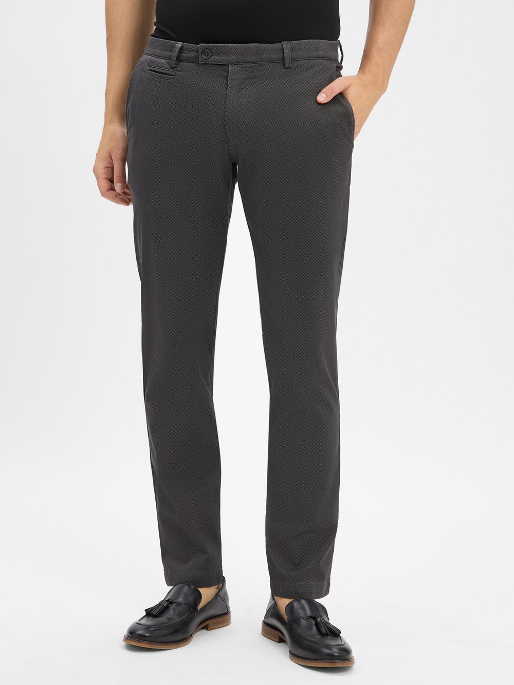 Bugatti Chino Herren Baumwolle gemustert