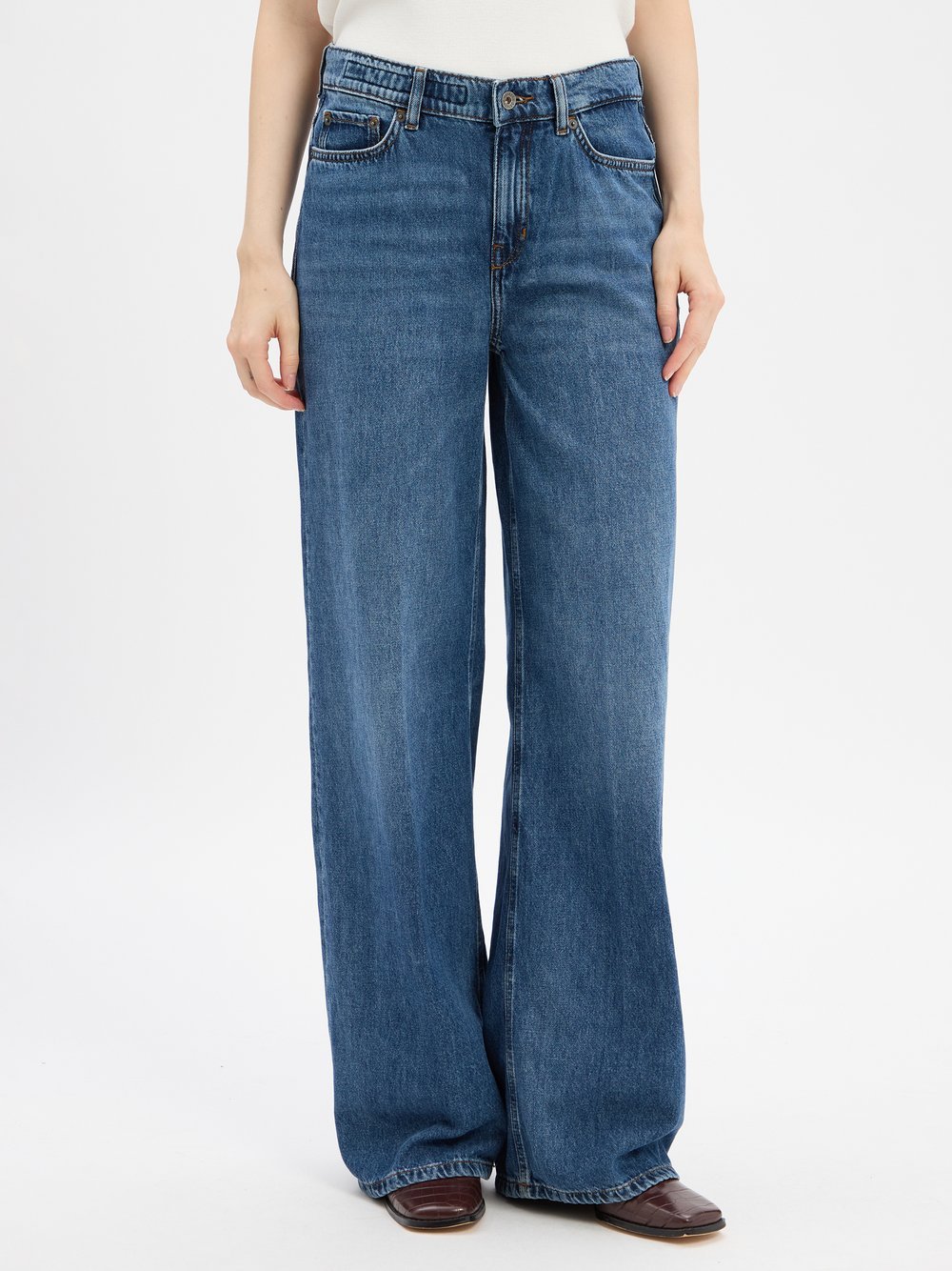 Drykorn Wide Fit Jeans Damen Baumwolle