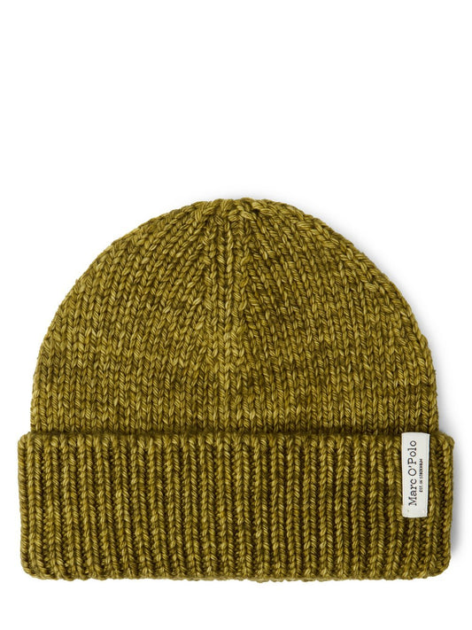 Marc O'Polo Mütze Damen Schurwolle meliert