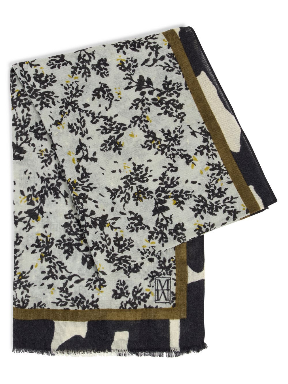 Marc O'Polo Schal Damen Wolle gemustert