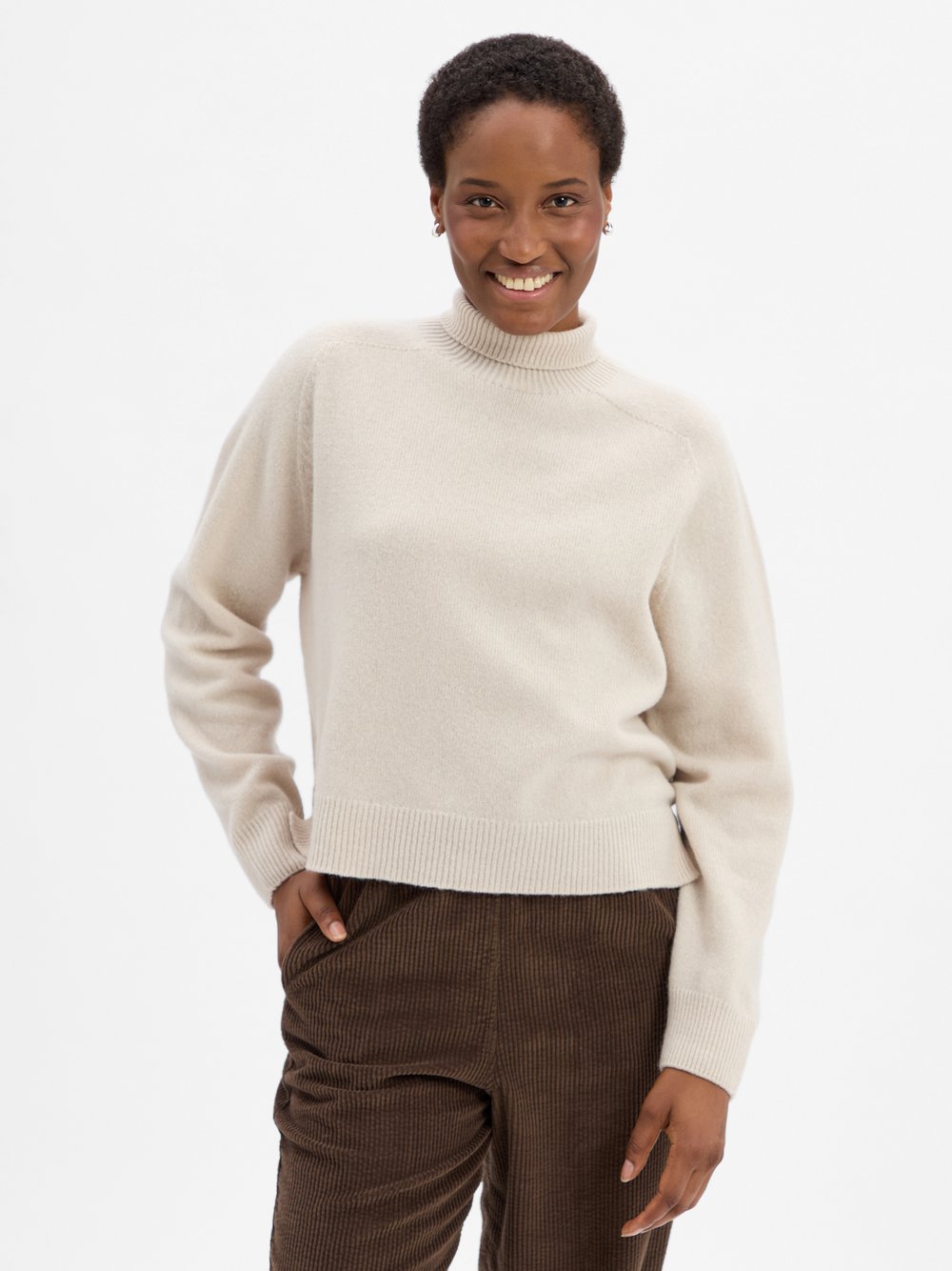 Drykorn Pullover aus Schurwolle Damen meliert