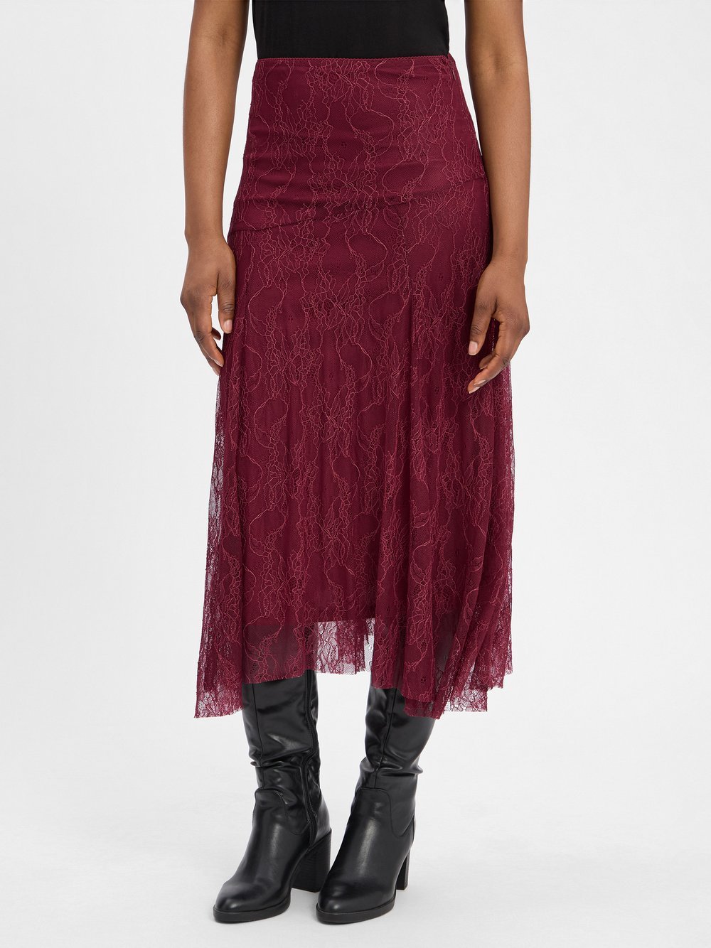 Rich & Royal Spitzenrock Damen