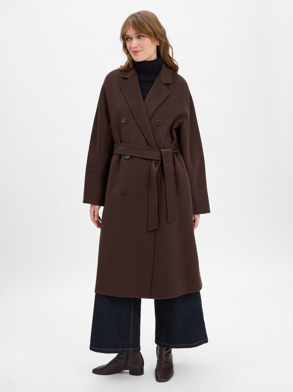 Marc O'Polo Wollmantel Damen Wolle