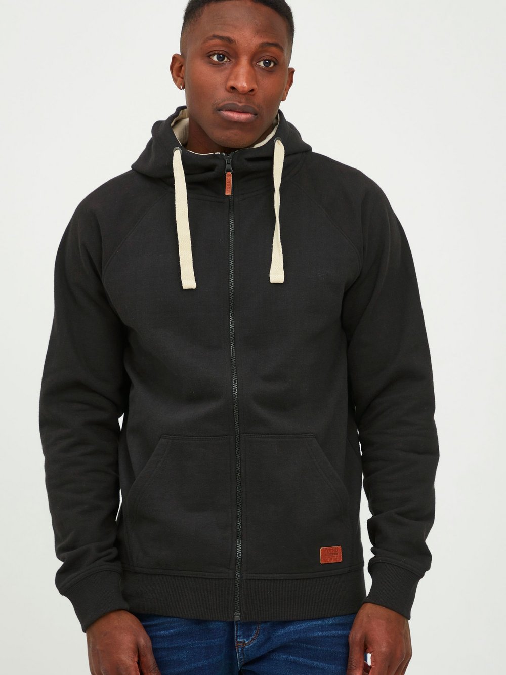 BLEND Kapuzensweatjacke Herren Baumwolle