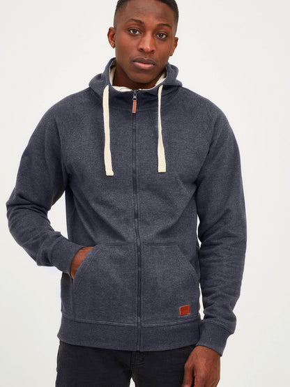 BLEND Kapuzensweatjacke Herren Baumwolle