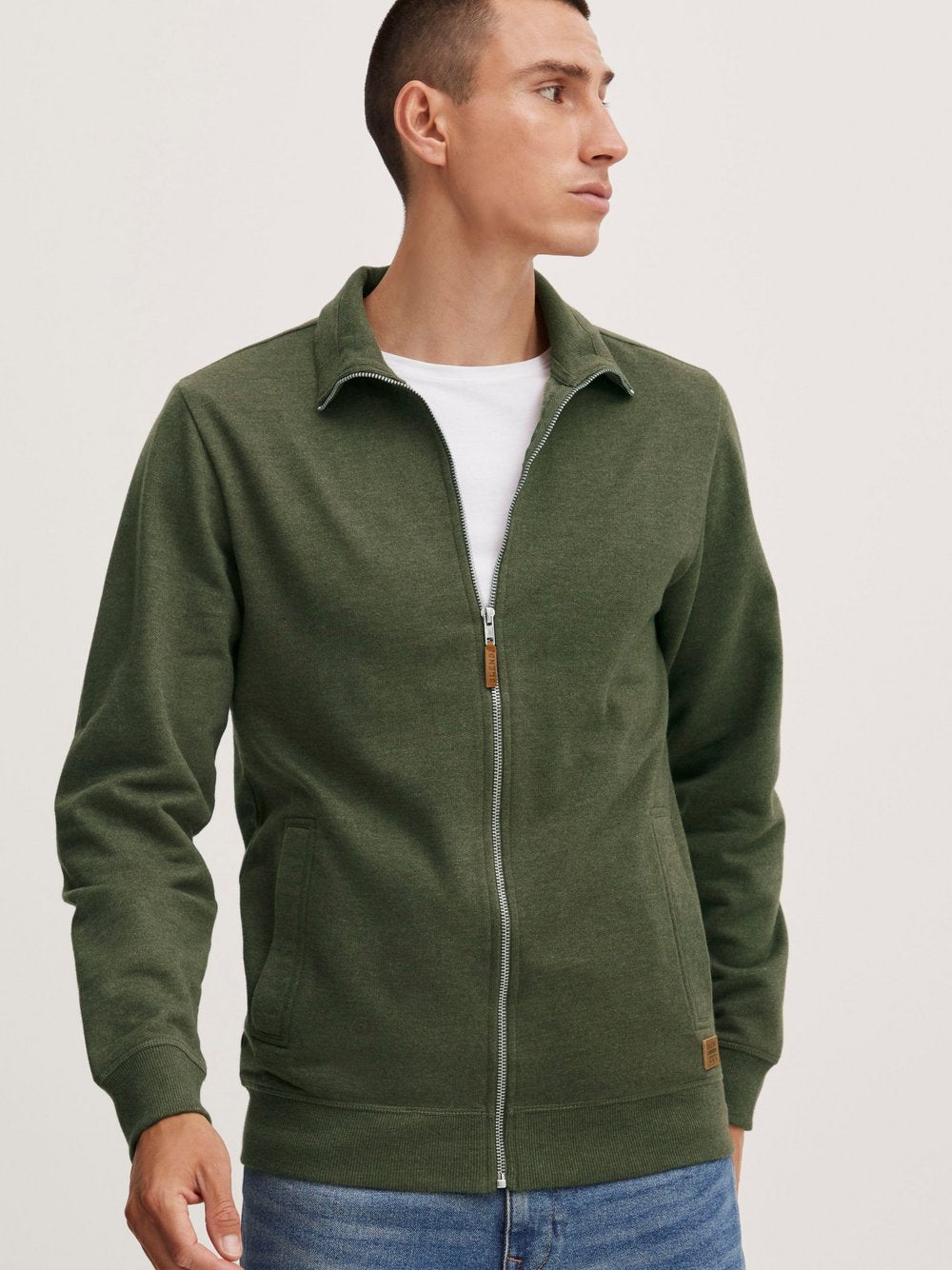 Solid Sweatshirt Herren Baumwolle bedruckt