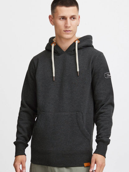Solid Hoodie Herren Baumwolle