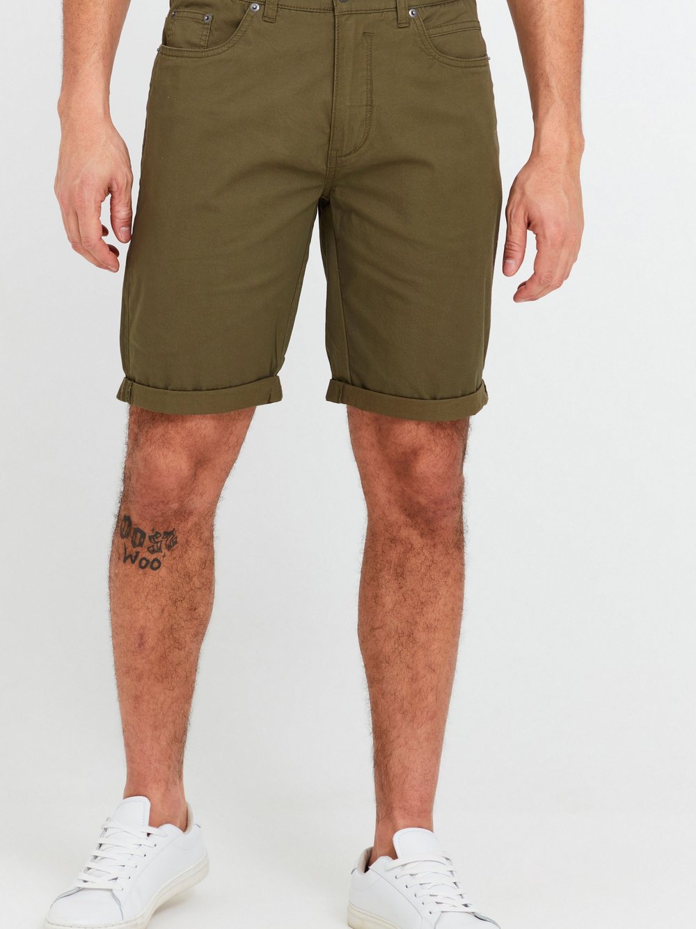 Solid Chinoshorts Herren Baumwolle