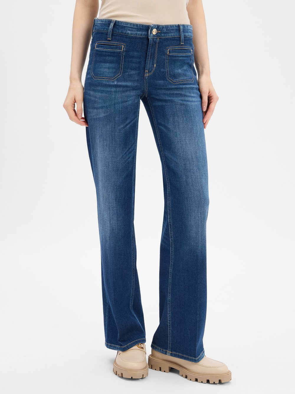 Cambio Jeans Damen Baumwolle