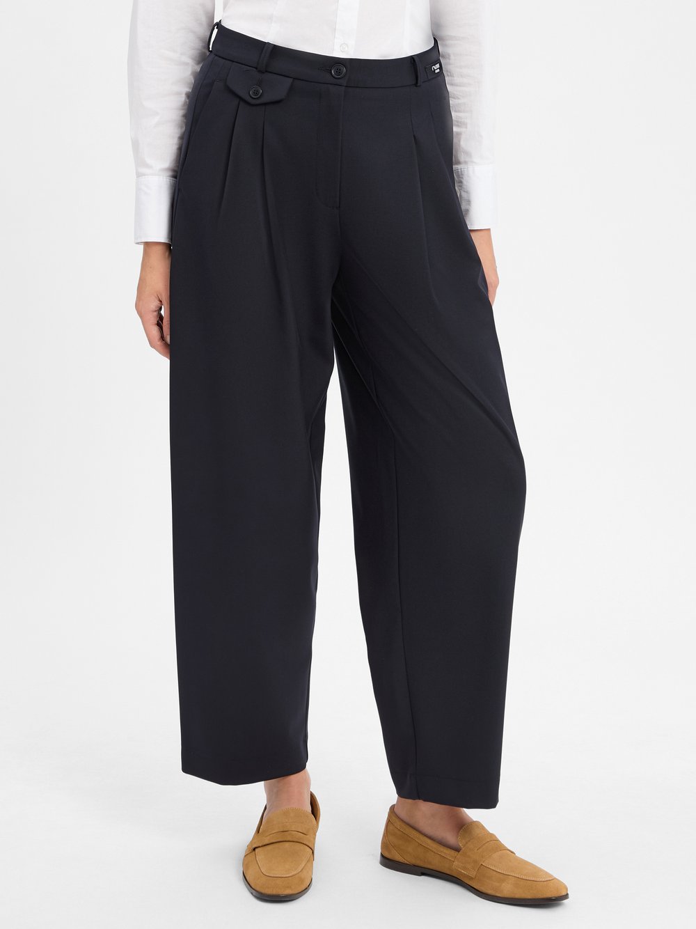 Cambio Bundfaltenhose Damen